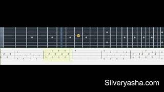 Tetris Theme Fingerstyle Guitar Tab