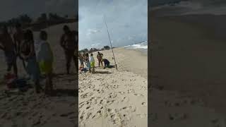 pesca ao mar, hoje é diferente 👏👏👏