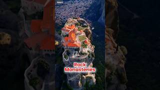 UNESCO Hidden Gems: Meteora Greece #shorts #unescoworldheritage