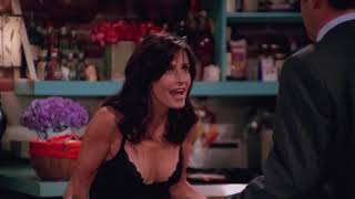 Courteney Cox sexy in black negligee #5.  VIDEO LOOP!