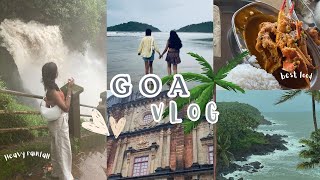 High Alert in Goa! Monsoon trip, Exploring South Goa | Vlog 1