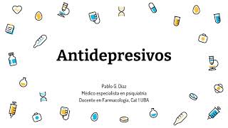 1 Antidepresivos 2022   Mecanismo de acción y clasificaciones