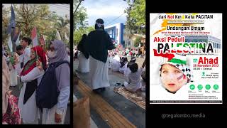 Aksi Peduli Palestina dari Warga Kabupaten Pacitan.