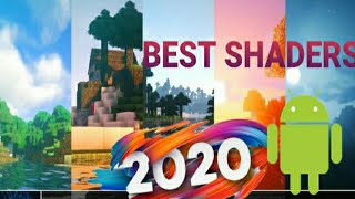 BEST SHADERS FOR MCPE 2020 / MCPE İÇİN EN İYİ SHADERLAR !!! (İNDİRME LİNKLERİ MEVCUT)