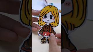 My Own Paper Doll Part 1 #paperdoll #paperdolls #papercraft