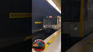 M3 MILAN METRO IN MONTENAPOLEONE - YELLOW LINE TO COMASINA