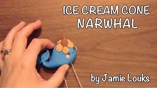 Ice Cream Narwhal using Sugar Shapers!