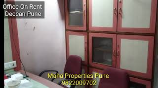 Office on rent at deccan bhosle shinde arcade Pune | Maha Properties Pune 9822009702