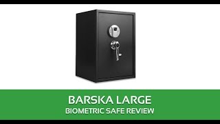 ►►BARSKA Large Biometric Safe Reviews On The Best Gun Safe