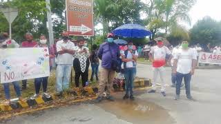 Arauquita presente en el paro nacional