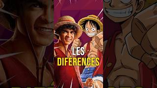 Les différences entre ONE PIECE et sa série NETFLIX #onepiece #onepiecenetflix