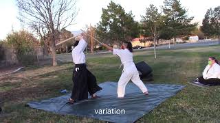 First (1st) kyu Iwama Aikido test - Covid safe