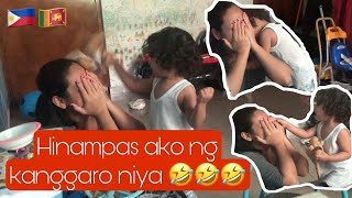 Ganito din ba anak niyo pag nakita kayong umiiyak | Sweet Reaction | Filipino-Lankan | JesAiRon