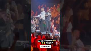 Davido & Usher performing together #davido #usher #shorts #shortsfeed #shortsvideo #shortsviral