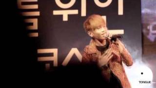 [fancam] 110428 SHINee Key @ Severance Hospital Love Concert