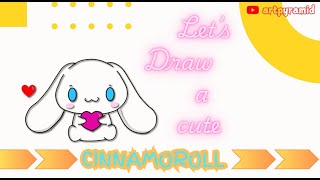 How to Draw & color cute❤️Cinnamoroll❤️Supereasy for kids #trending #viral #short #art #shorts