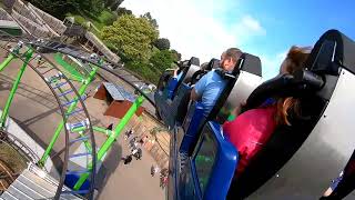 PINFARI ROLLER COASTER POV AT WICKSTEED PARK