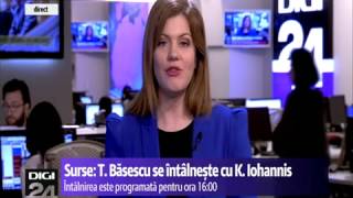 Ce au discutat Traian Băsescu și Klaus Iohannis la întâlnirea din această seară ( HD )