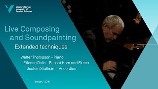 Live Composing and Soundpainting @ WNUAS - Extended techniques