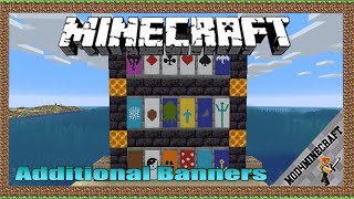 Additional Banners Mod 1.16.5/1.12.2/1.10.2  & Tutorial Downloading And Installing For Minecraft