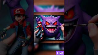 👻 Gengar se Une al Equipo de Ash 🏆 #Pokemon #Gengar #AshKetchum #CapturaÉpica