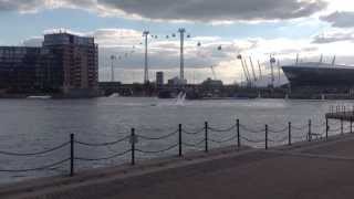 London royal Victoria dock aquajet