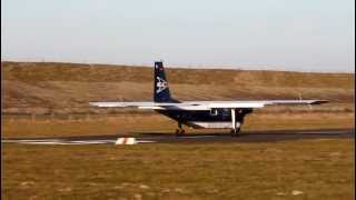 FLN Frisia Luftverkehr BN-2 Islander D-IFTI takeoff at Harle