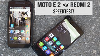 Xiaomi Redmi 2 Vs Moto E 2nd Gen Speedtest!