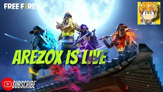 Arezox Is Live Game Play: 💛 Live stream | Playing Free Fire| Streaming with Turnip