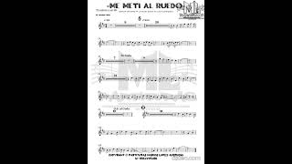 Me meti al ruedo luis - r conriquez ft adrian chaparro ft la decima banda (partitura) #partitura