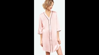 Luxury Silk Nightshirt | ElleSilk