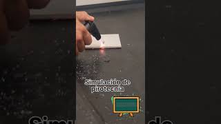 Simulación de Pirotecnia #pirotecnia #química #shorts