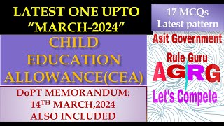 Child Education Allowance(CEA)