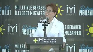 Akşener partisinin yerel seçim kararını açıkladı: Seçime kendi kadrolarımızla gireceğiz