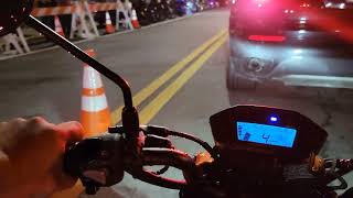 Bike week 2022 main street traffic Grom ride