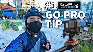 GOPRO TIP WHEN GOING ON  A BIKE RIDE | EAF Vlogs