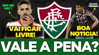 🚨OPORTUINIDADE PARA O FLUMINENSE, LANZINI TEM VAGA, NOVIDADES SOBRE THIAGO SILVA E MAIS