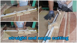 Membuat tepering jig , taper jig