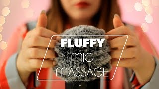 ASMR | Fluffy Mic Massage | Sound of the Ocean (No Talking, Blue Yeti)