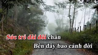 Hai Quê  Karaoke  Tone Nữ  Nhạc Sống