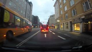 Commute to work through Copenhagen by Smart car