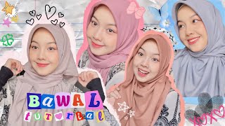 *QUICK* Bawal Tutorial ( 4 Styles ) | Chest Covered | Intan Syafiqah