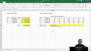 Belajar Excel Dasar #17 : Rumus SUMPRODUCT