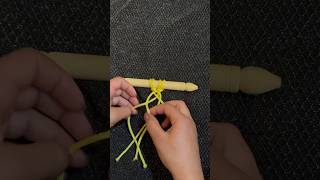 Macrame basic knot 🪢 #diy #shortvideos