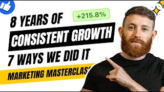 8 Years of Consistent Business Growth (All 7 Methods)