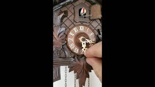 Vintage 30 Hour Regula Movement Black Forest Cuckoo Clock Smaller Size