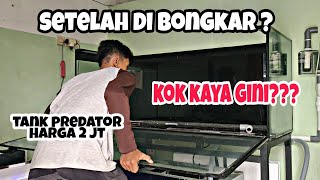 Penasaran !!! Bongkar Sendiri Tank Predator  Yang Hancur . Ga bisa dipake lagi ???