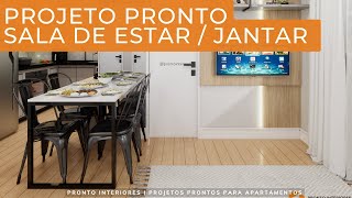 Tour sala de estar e jantar│Silver│120 AS