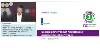 Flitswebinar: De herziening van het Nederlandse pensioenstelsel in 7 vragen