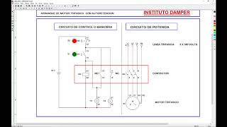 CONTACTOR Y CIRCUITO DE RETENCION